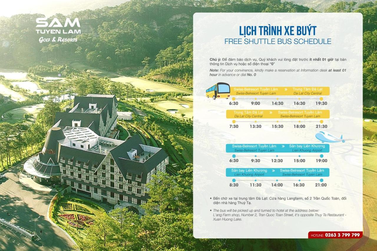 Sam Tuyen Lam Golf & Resorts Da Lat Eksteriør billede